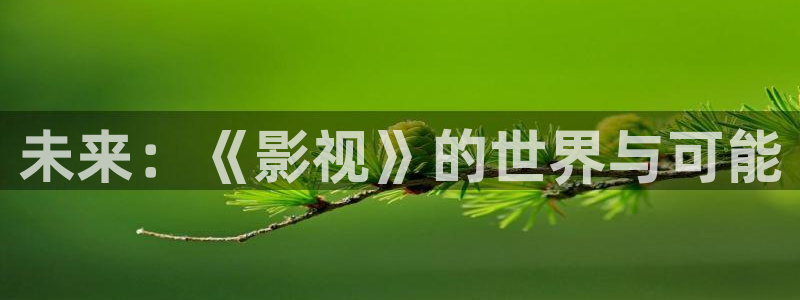 老湿影院69式：未来：《影视》的世界与可能